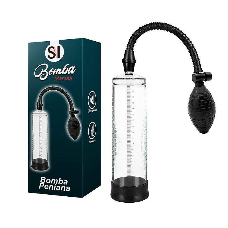 Bomba Peniana Manual Sexy Import - basica com aneis de silicone
