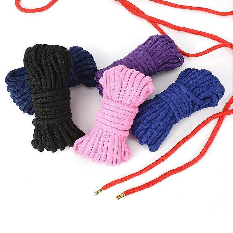 Corda para Bondage e Shibari 10m Rosa — corda macia para amarras iniciantes