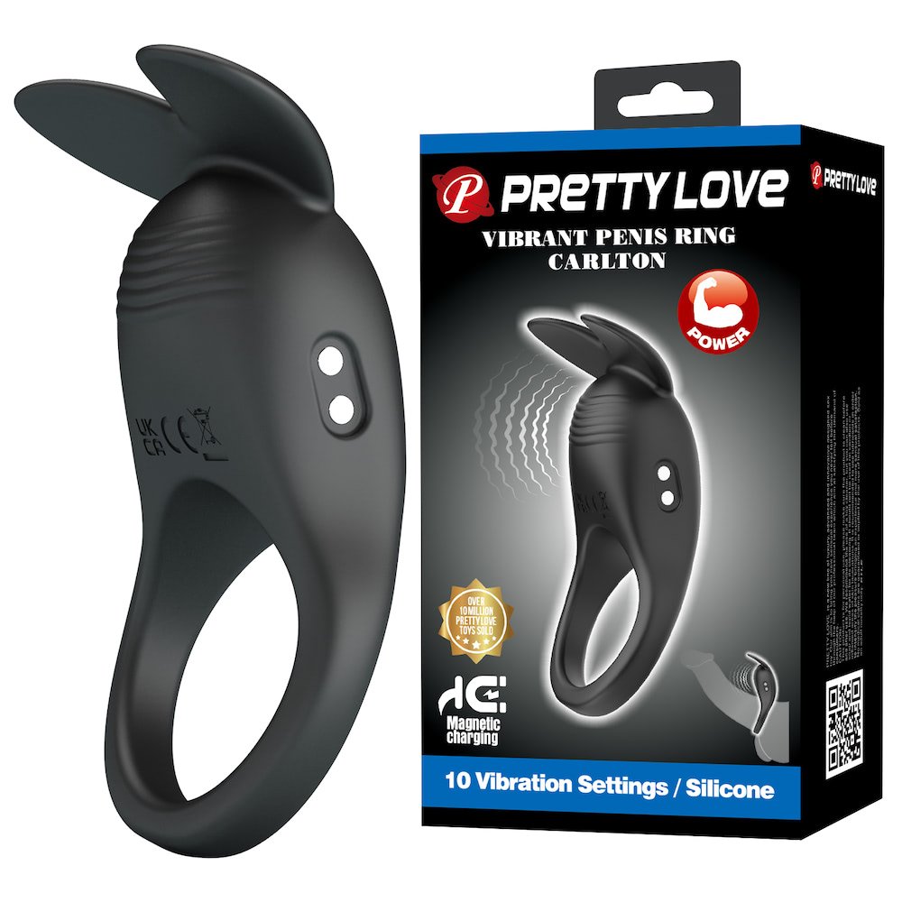 Anel peniano em silicone preto — modelo clássico para iniciantes