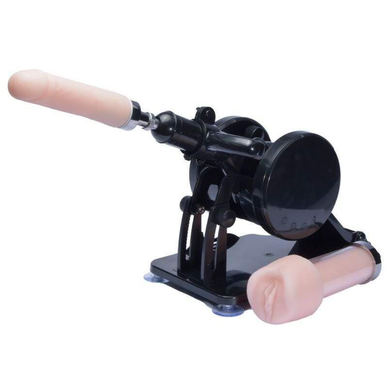 Máquina do Sexo Robo Funk — modelo de mesa com acessórios em Cyberskin