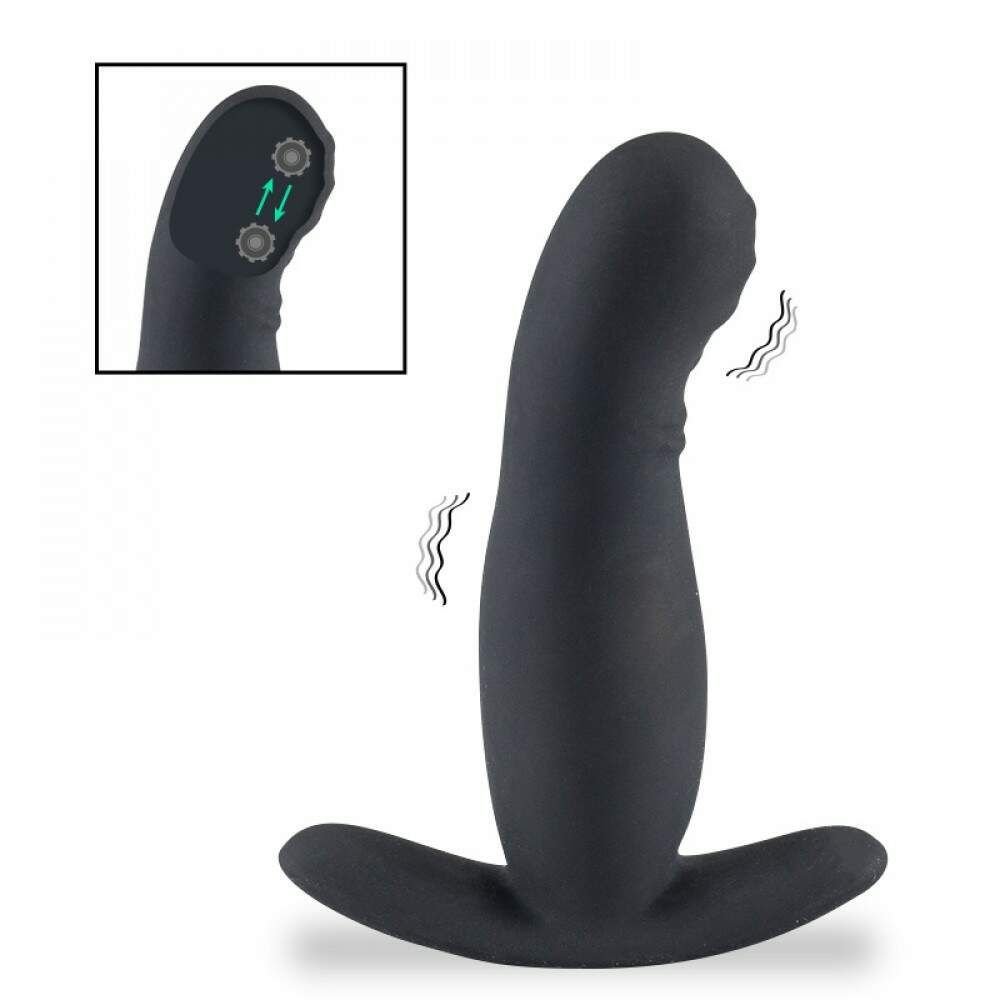Massageador de Próstata Prostate Massager — 7 modos de vibração, silicone, USB recarregável