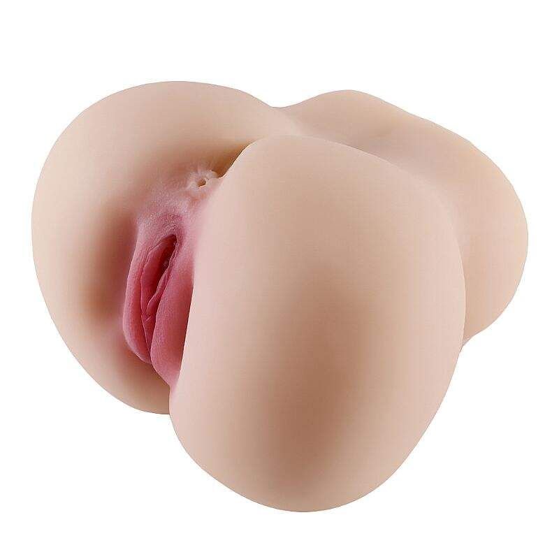 Mini Boneca Meio Corpo 62cm — torso feminino com seios, peruca e três orifícios