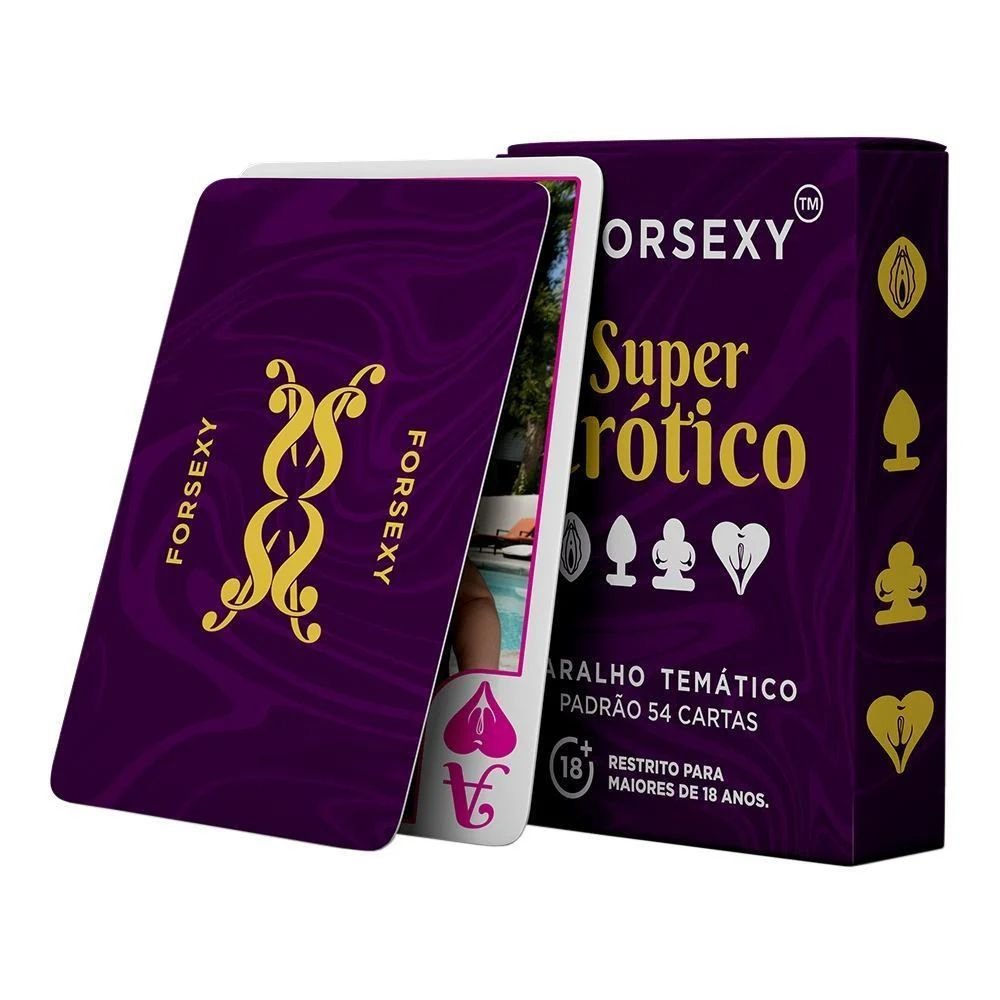 Baralho Pornotube Super Erótico 54 cartas — R$ 6,56 no PIX