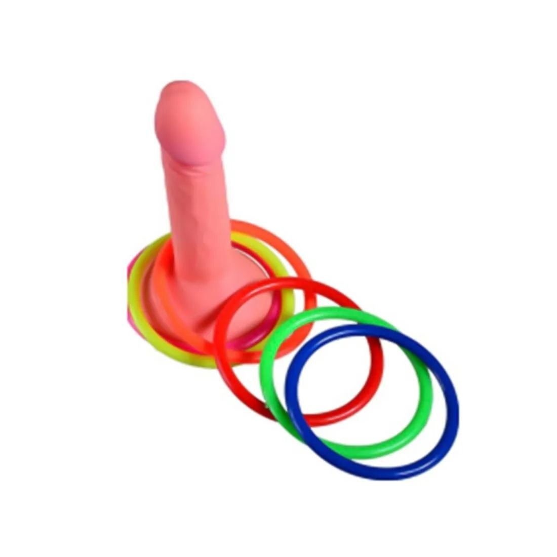 Jogo de Argolas Pênis para Festas — R$ 47,41 no PIX